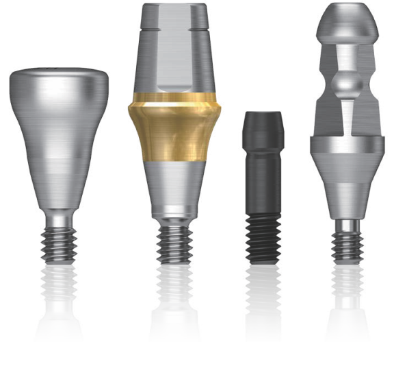 Prosthetic abutments for E-Driver