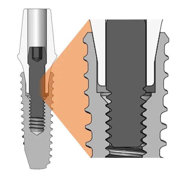 Morse taper connection